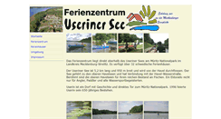 Desktop Screenshot of ferienzentrum-useriner-see.de